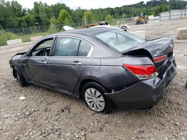 1HGCP2F30CA086111 - 2012 HONDA ACCORD LX GRAY photo 2