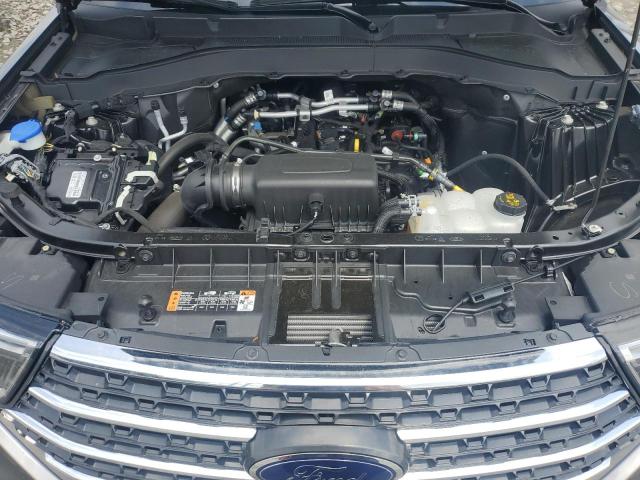 1FMSK8DH7NGA19110 - 2022 FORD EXPLORER XLT GRAY photo 12