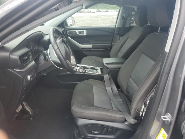 1FMSK8DH7NGA19110 - 2022 FORD EXPLORER XLT GRAY photo 7