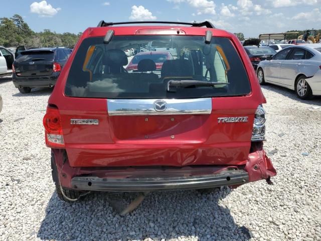 4F2CZ02749KM03137 - 2009 MAZDA TRIBUTE I BURGUNDY photo 6