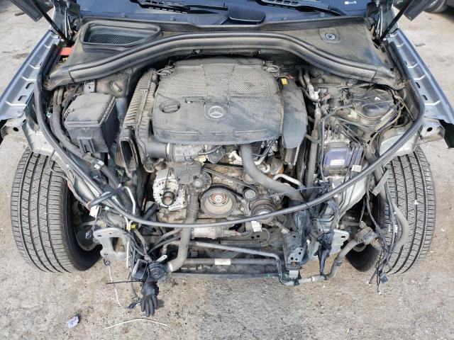 4JGDA5HB4EA375744 - 2014 MERCEDES-BENZ ML 350 4MATIC GRAY photo 11