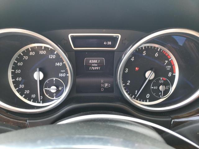 4JGDA5HB4EA375744 - 2014 MERCEDES-BENZ ML 350 4MATIC GRAY photo 9