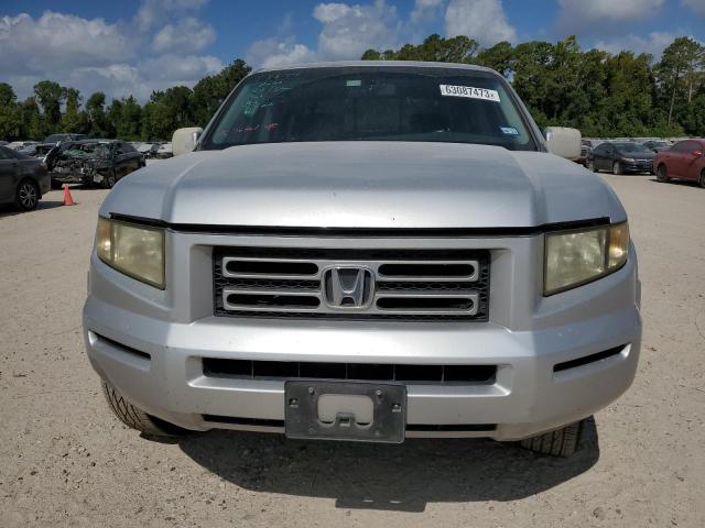 2HJYK16526H559880 - 2006 HONDA RIDGELINE RTL SILVER photo 5