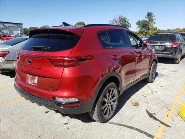 KNDP6CAC3M7851293 - 2021 KIA SPORTAGE S BURGUNDY photo 4