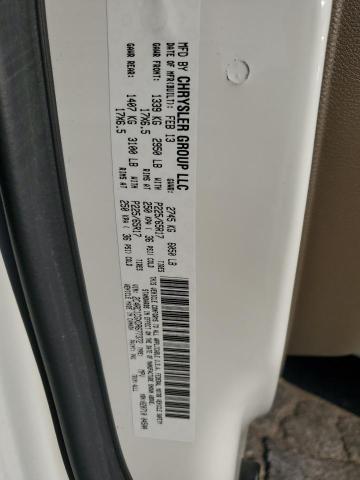 2C4RC1CGXDR677372 - 2013 CHRYSLER TOWN & COU TOURING L WHITE photo 12