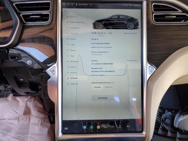 5YJSA1H19EFP49350 - 2014 TESLA MODEL S Qara foto 9