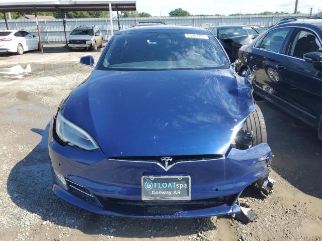 5YJSA1E22JF250624 - 2018 TESLA MODEL S BLUE photo 5