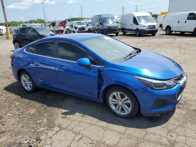 1G1BE5SM5K7138515 - 2019 CHEVROLET CRUZE LT BLUE photo 4