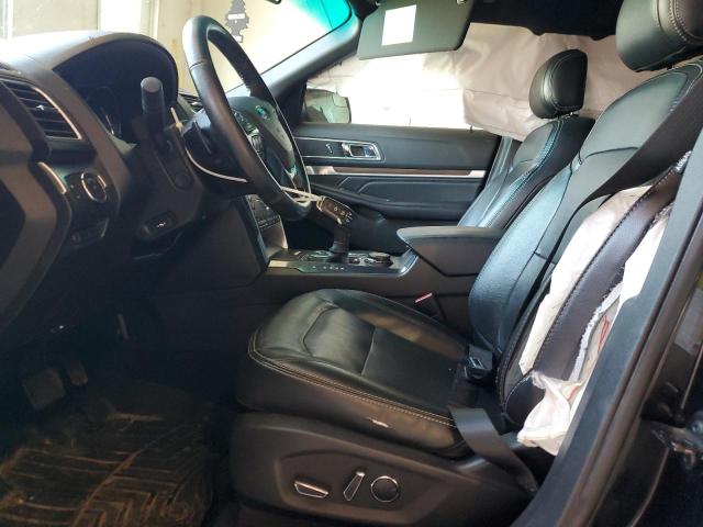 1FM5K8F89HGA77623 - 2017 FORD EXPLORER LIMITED BLACK photo 7