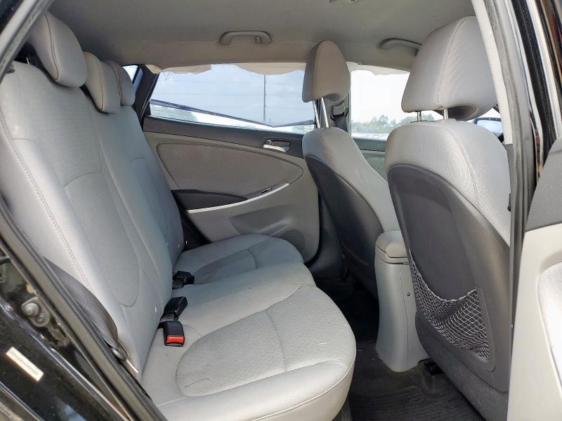 KMHCU5AE2DU082705 - 2013 HYUNDAI ACCENT GLS BLACK photo 10