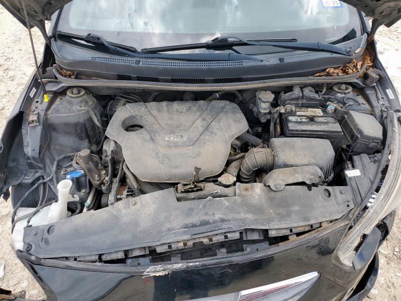 KMHCU5AE2DU082705 - 2013 HYUNDAI ACCENT GLS BLACK photo 11