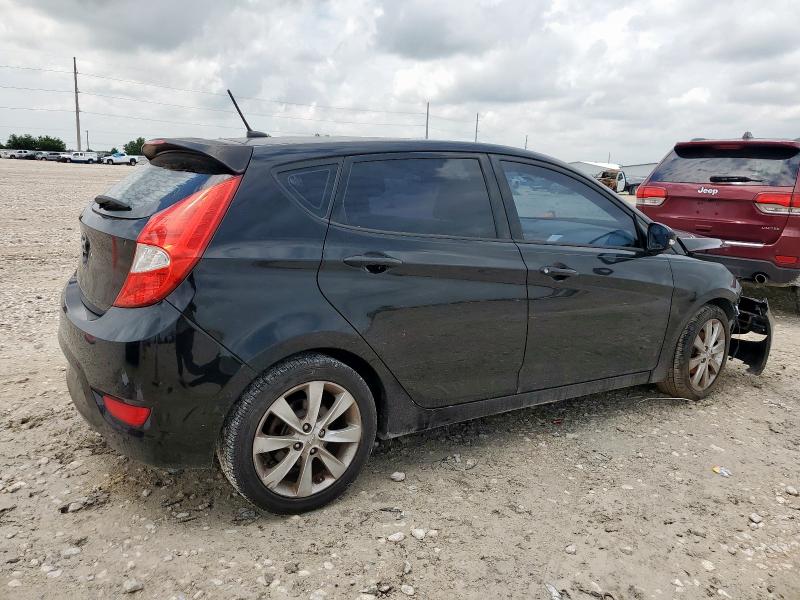 KMHCU5AE2DU082705 - 2013 HYUNDAI ACCENT GLS BLACK photo 3