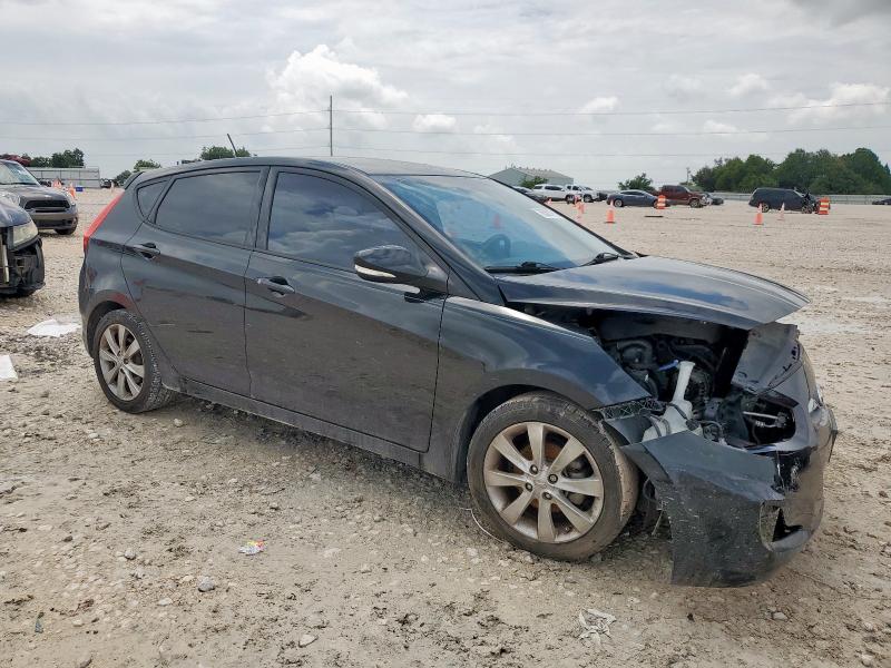 KMHCU5AE2DU082705 - 2013 HYUNDAI ACCENT GLS BLACK photo 4