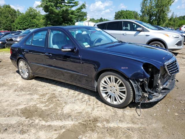 WDBUF56X87B077066 - 2007 MERCEDES-BENZ E 350 BLUE photo 4