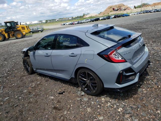 SHHFK7H41MU402636 - 2021 HONDA CIVIC SPORT 灰色 照片 2