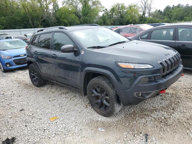 1C4PJMBS9HW632148 - 2017 JEEP CHEROKEE TRAILHAWK GRAY photo 4