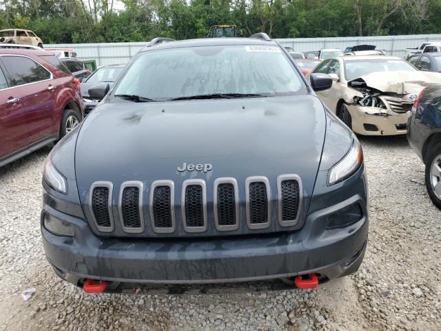 1C4PJMBS9HW632148 - 2017 JEEP CHEROKEE TRAILHAWK GRAY photo 5