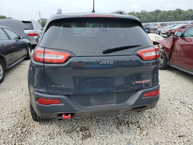 1C4PJMBS9HW632148 - 2017 JEEP CHEROKEE TRAILHAWK GRAY photo 6