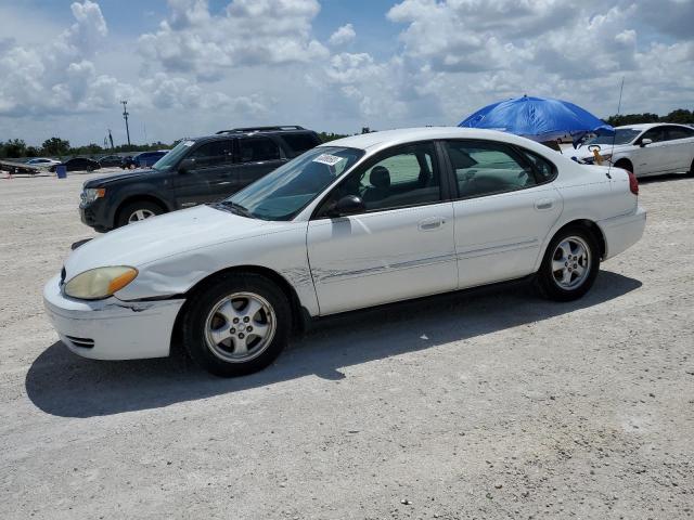 1FAFP53U46A219280 - 2006 FORD TAURUS SE WHITE photo 1