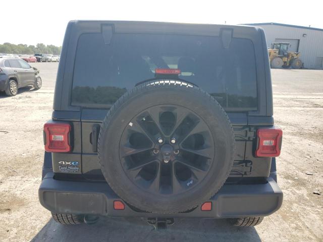1C4JJXP6XMW843436 - 2021 JEEP WRANGLER U SAHARA 4XE BLACK photo 6
