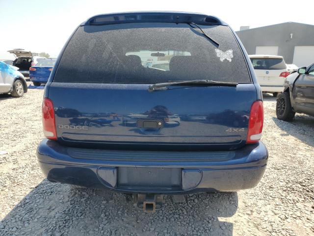 1B4HS28Z11F526371 - 2001 DODGE DURANGO BLUE photo 6