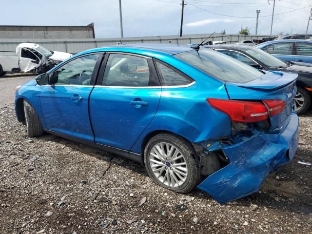 1FADP3J29HL211888 - 2017 FORD FOCUS TITANIUM BLUE photo 2