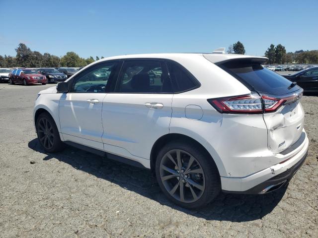 2FMTK4AP9FBB74405 - 2015 FORD EDGE SPORT WHITE photo 2