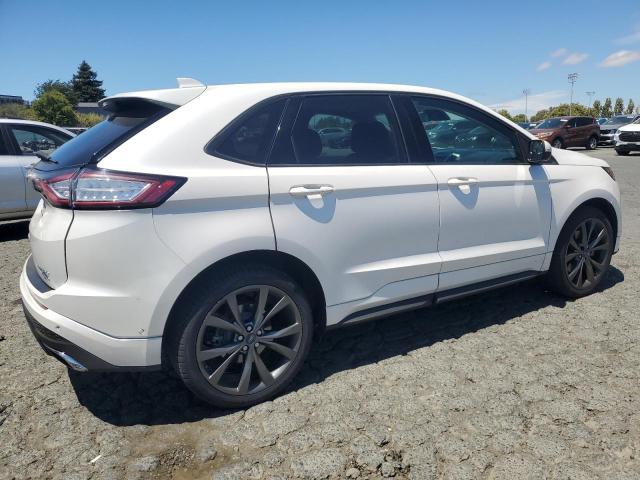 2FMTK4AP9FBB74405 - 2015 FORD EDGE SPORT WHITE photo 3
