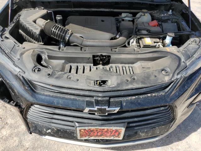 3GNKBCR43NS221366 - 2022 CHEVROLET BLAZER 2LT BLACK photo 11