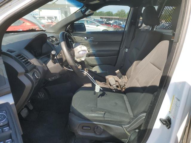 1FM5K8ARXHGB08474 - 2017 FORD EXPLORER POLICE INTERCEPTOR WHITE photo 7