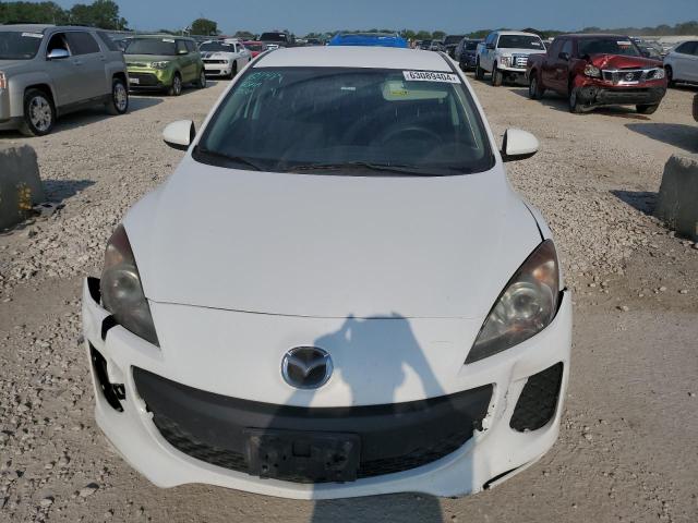 JM1BL1TF3D1836469 - 2013 MAZDA 3 I WHITE photo 5