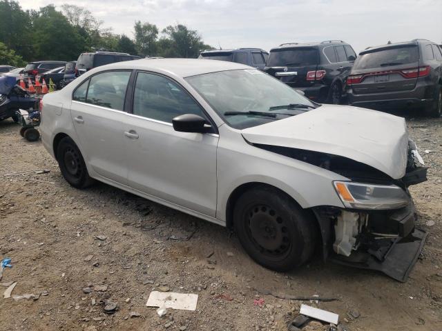 3VW2K7AJXCM328317 - 2012 VOLKSWAGEN JETTA BASE 银色 照片 4