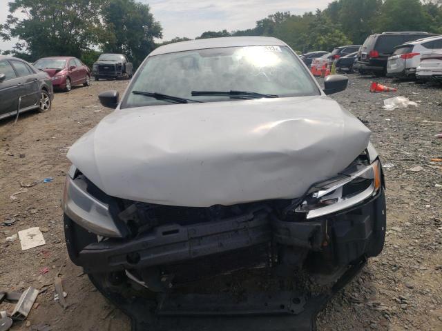 3VW2K7AJXCM328317 - 2012 VOLKSWAGEN JETTA BASE 银色 照片 5