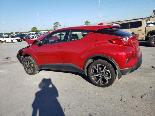 JTNKHMBX8M1100541 - 2021 TOYOTA C-HR XLE RED photo 2