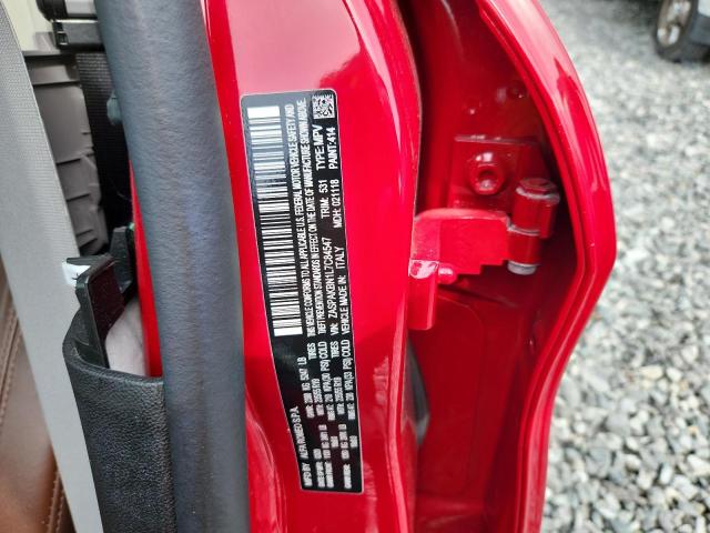 ZASPAKBN1L7C84547 - 2020 ALFA ROMEO STELVIO TI წითელი ფოტო 14