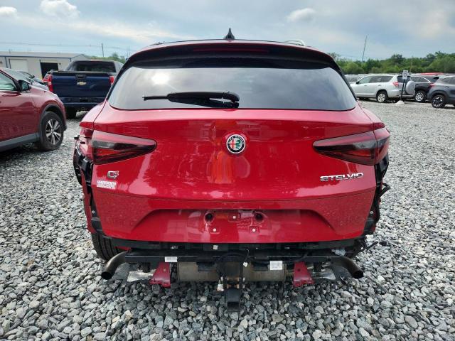 ZASPAKBN1L7C84547 - 2020 ALFA ROMEO STELVIO TI წითელი ფოტო 6
