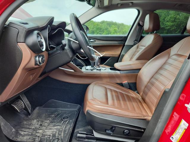 ZASPAKBN1L7C84547 - 2020 ALFA ROMEO STELVIO TI წითელი ფოტო 7