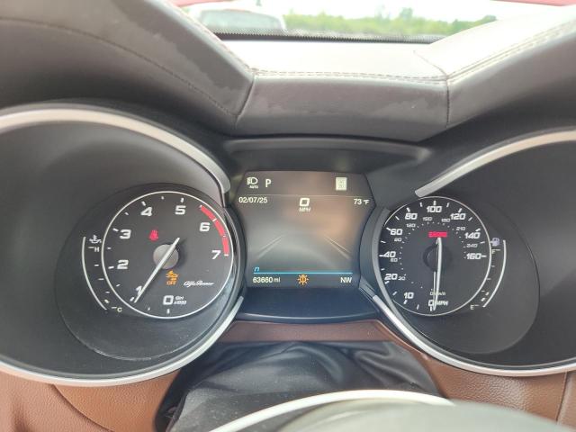 ZASPAKBN1L7C84547 - 2020 ALFA ROMEO STELVIO TI წითელი ფოტო 9