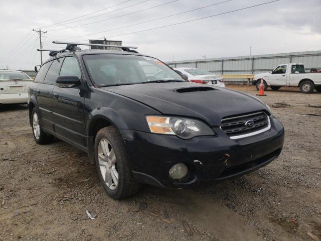 4S4BP67C156329300 - 2005 SUBARU LEGACY OUTBACK 2.5 XT LIMITED BLACK photo 1