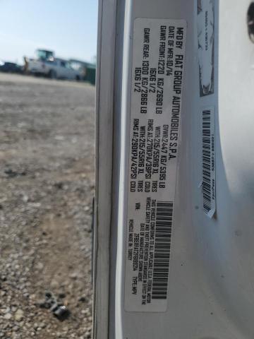 ZFBERFAT2F6199214 - 2015 RAM PROMASTER WHITE photo 12