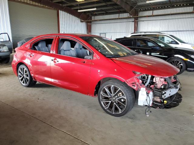 5YFP4RCE2LP055543 - 2020 TOYOTA COROLLA SE 红色 照片 4