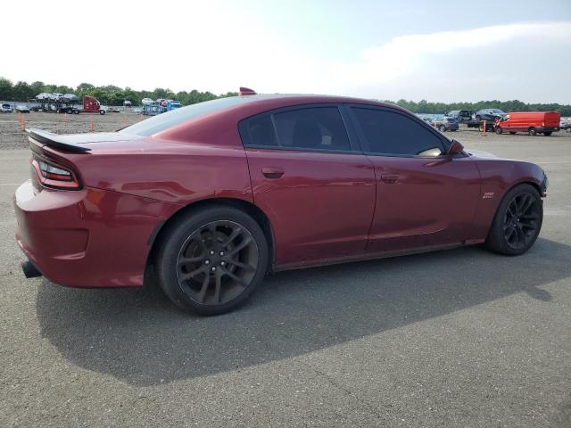 2C3CDXGJXLH130266 - 2020 DODGE CHARGER SCAT PACK RED photo 3