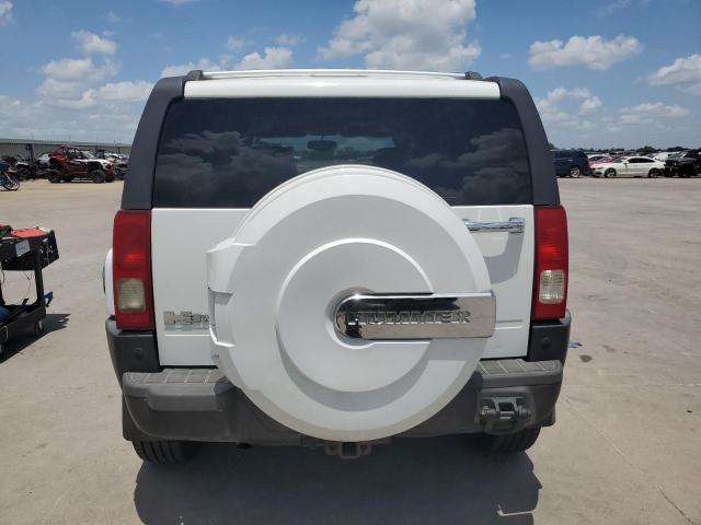 5GTDN13E878118527 - 2007 HUMMER H3 WHITE photo 6