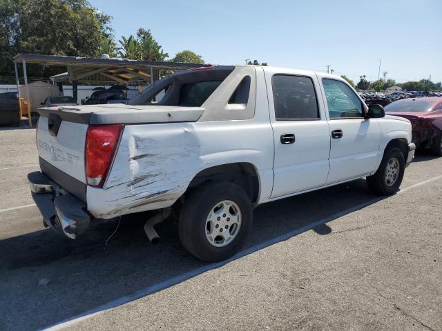 3GNEC12T54G327884 - 2004 CHEVROLET AVALANCHE C1500 WHITE photo 3