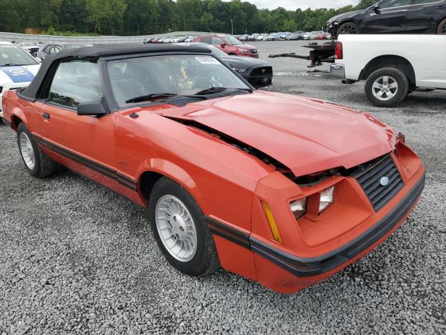 1FABP27MXEF173169 - 1984 FORD MUSTANG GLX ORANGE photo 4