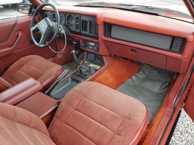 1FABP27MXEF173169 - 1984 FORD MUSTANG GLX ORANGE photo 8