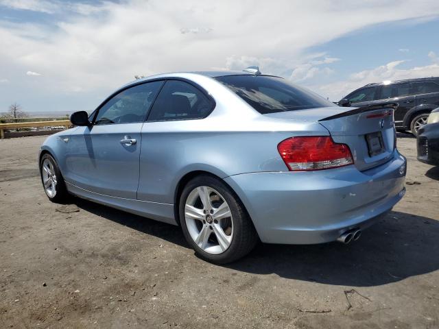 WBAUP7C57BVM54682 - 2011 BMW 128 I BLUE photo 2