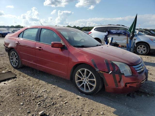 3FAHP07138R158573 - 2008 FORD FUSION SE BURGUNDY photo 4