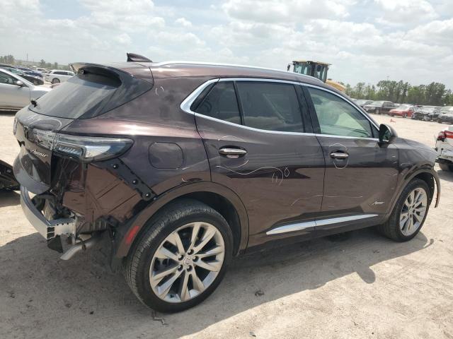 LRBFZRR4XND120462 - 2022 BUICK ENVISION AVENIR MAROON photo 3