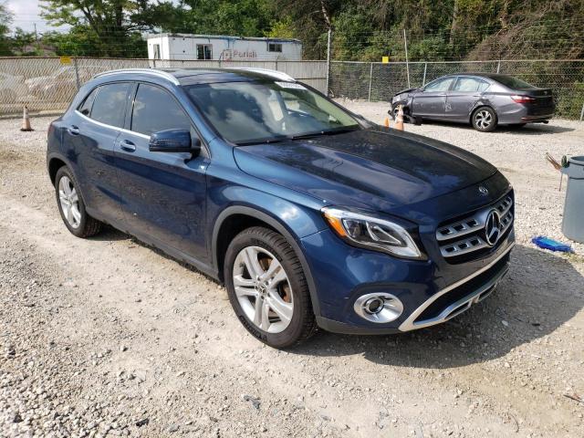 WDCTG4GB4LJ690089 - 2020 MERCEDES-BENZ GLA 250 4MATIC BLUE photo 4